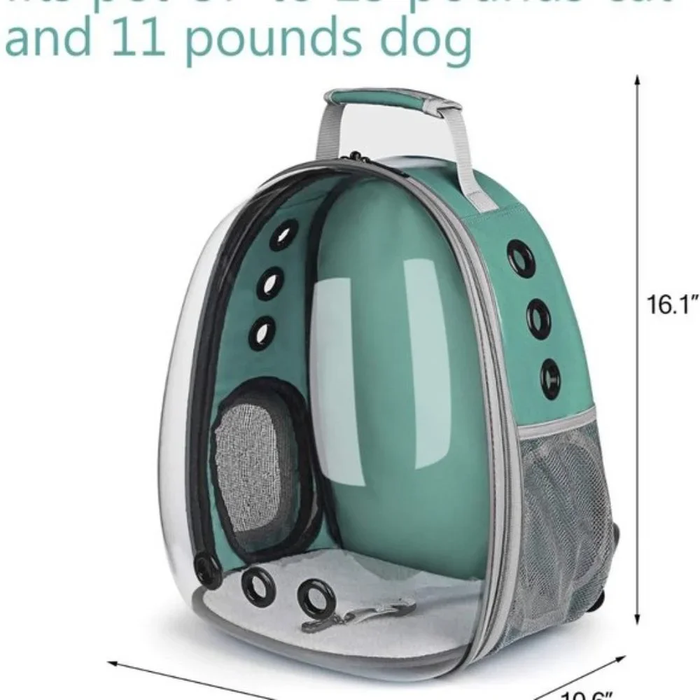 Green Bubble Airline-Approved Pet Carrier Backpack - Picture 5 of 10